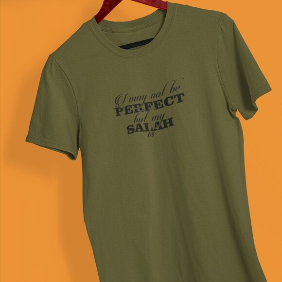 I May Not Be Perfect But My Salah Is Shirt, Islam Statement Shirt Ramadan Shirt - Picture 4 of 10